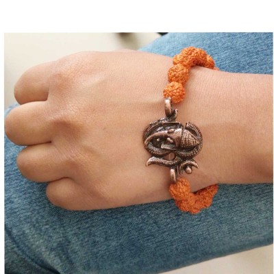 Rudraksha Bracelet Om Ganesha